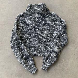 Marble Hollister Sweater Turtle Neck